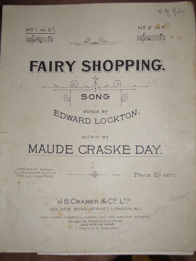 Preview of the first image of Fairy Shopping - Lockton / Craske Day (Incl P&P).