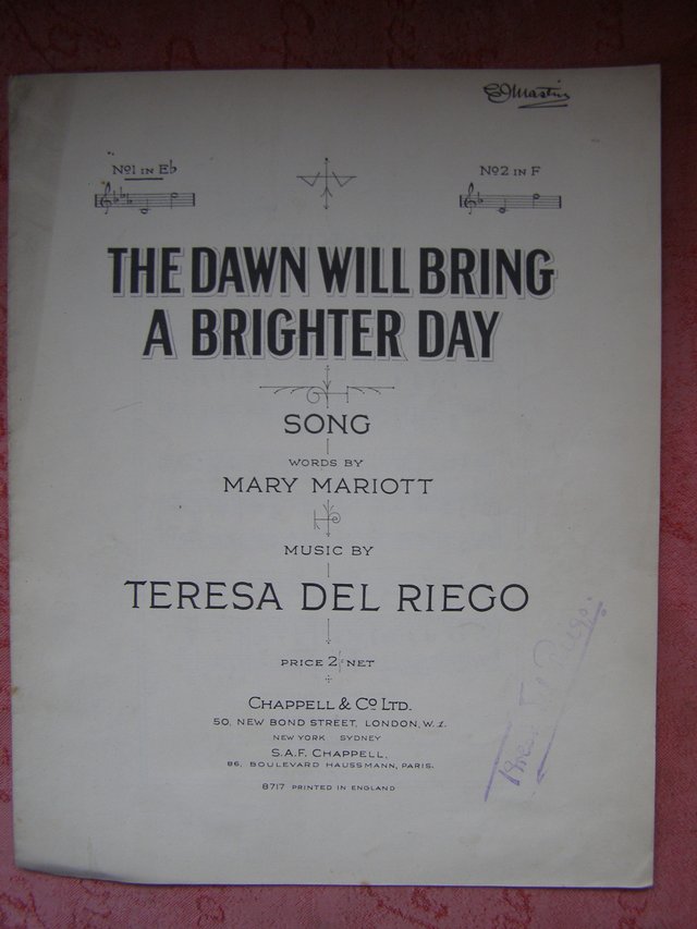 Preview of the first image of The Dawn will bring a Brighter Day - Mariott / Del Riego.