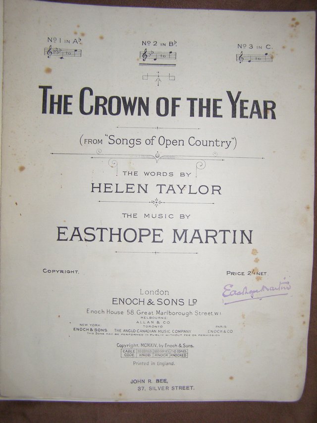 Preview of the first image of The Crown of the Year - Taylor / Martin (Incl P&P).