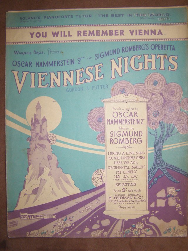 Preview of the first image of Viennese Nights - Hammerstein / Romberg (Incl P&P).