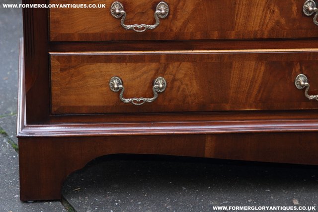 Image 11 of BEVAN FUNNELL MAHOGANY CHEST OF DRAWERS SIDEBOARD HALL TABLE