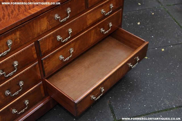 Image 26 of BEVAN FUNNELL MAHOGANY CHEST OF DRAWERS SIDEBOARD HALL TABLE