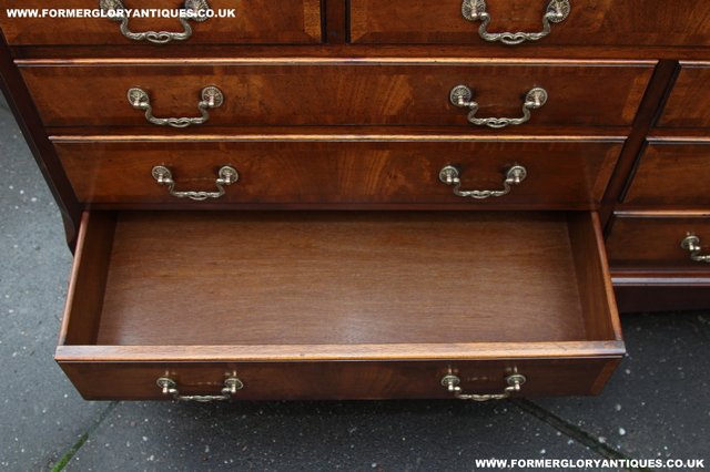 Image 35 of BEVAN FUNNELL MAHOGANY CHEST OF DRAWERS SIDEBOARD HALL TABLE