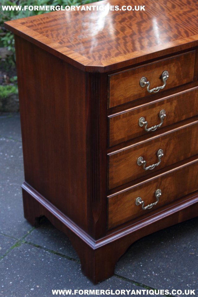 Image 36 of BEVAN FUNNELL MAHOGANY CHEST OF DRAWERS SIDEBOARD HALL TABLE