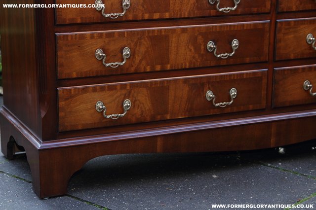 Image 38 of BEVAN FUNNELL MAHOGANY CHEST OF DRAWERS SIDEBOARD HALL TABLE