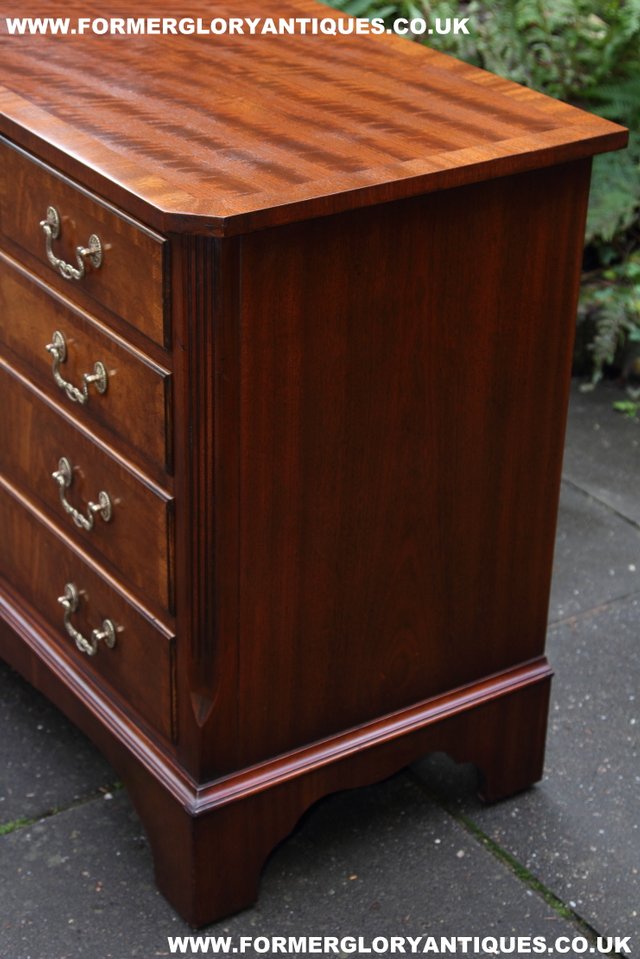 Image 42 of BEVAN FUNNELL MAHOGANY CHEST OF DRAWERS SIDEBOARD HALL TABLE