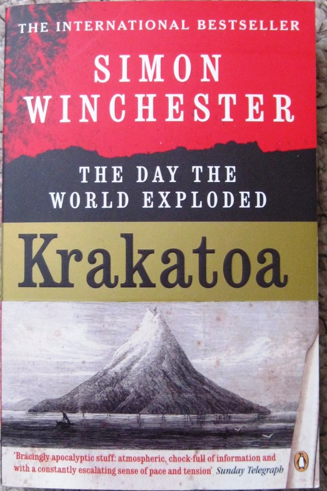 Preview of the first image of Krakatoa, the day the world exploded by Simon Winchester..