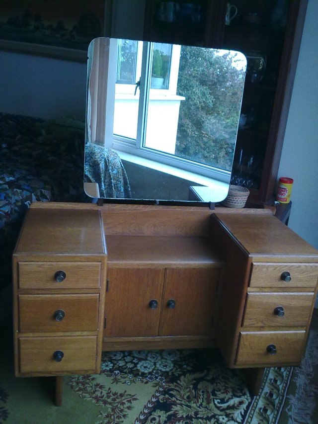 Image 2 of Art Deco/Modernist Dressing Chest prob.early Gplan