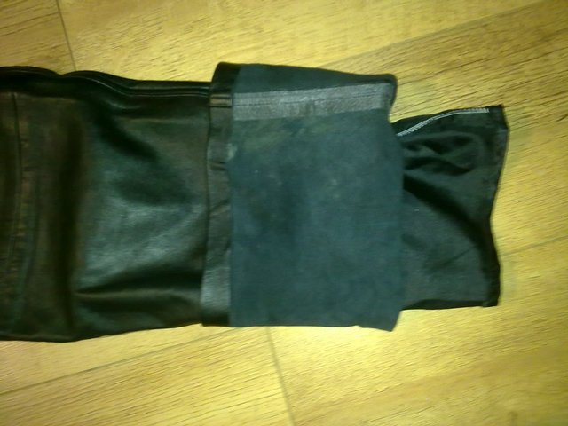 Image 4 of Leather Trousers Mabu ladies size 10