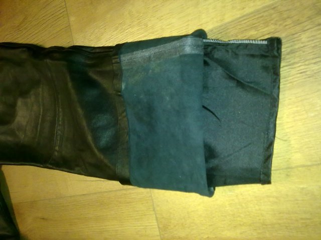 Image 7 of Leather Trousers Mabu ladies size 10