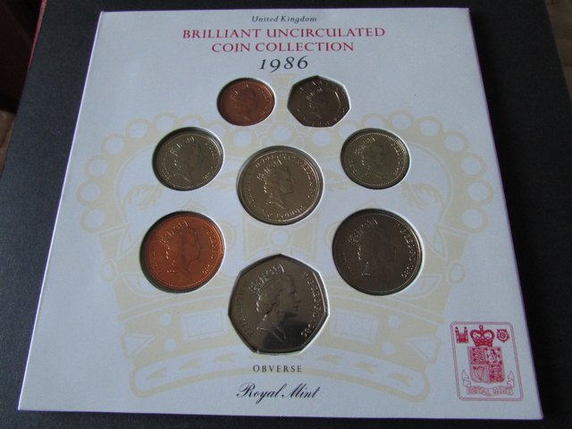 Image 2 of UNITED KINGDOM BRILLIANT UNCIRCULATED COIN COLLECTION 1986