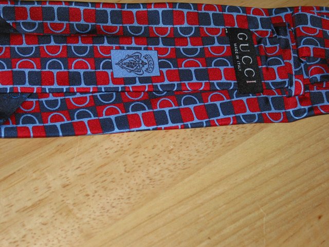 Image 2 of Authentic New Gucci Tie from Harrods