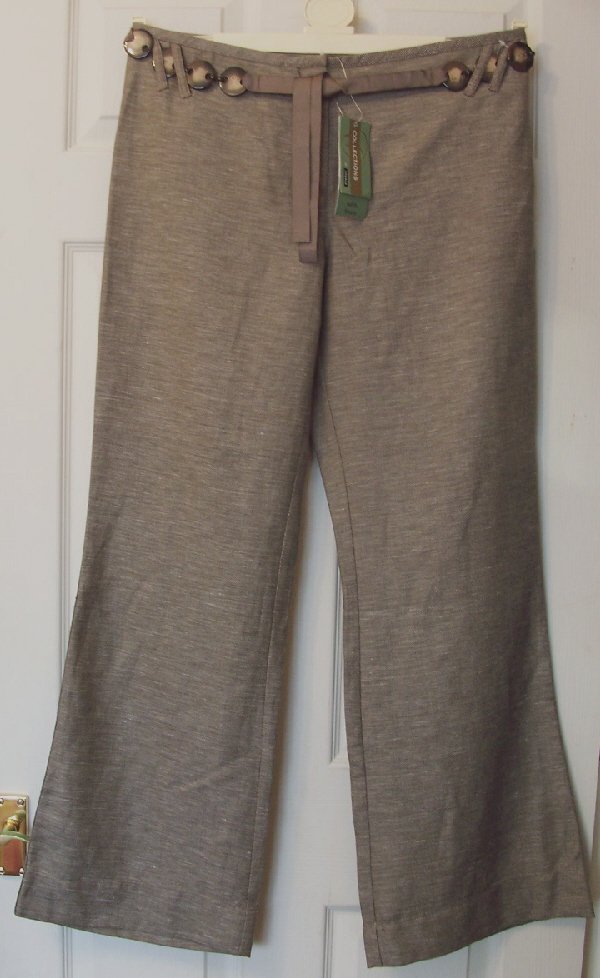 Preview of the first image of BNWT LADIES TROUSERS BY THE GEORGE COLLECTION - SZ 14 B19.