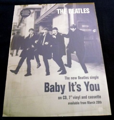 Preview of the first image of Beatles Original ''Baby its You'' Photo Printers Plate.