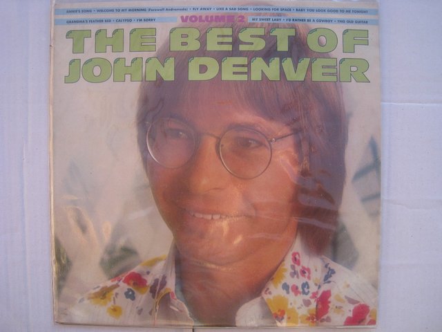 Preview of the first image of The Best of John Denver LP (Volume 2).