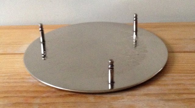 Preview of the first image of Silver Plated Plate Holder/Stacker.