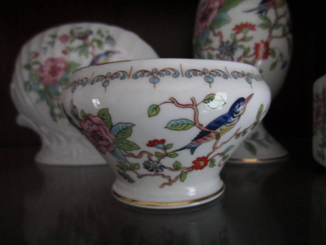 Preview of the first image of Aynsley Pembroke Flower Bowl.