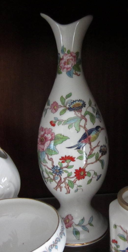Preview of the first image of Aynsley Pembroke tall vase.