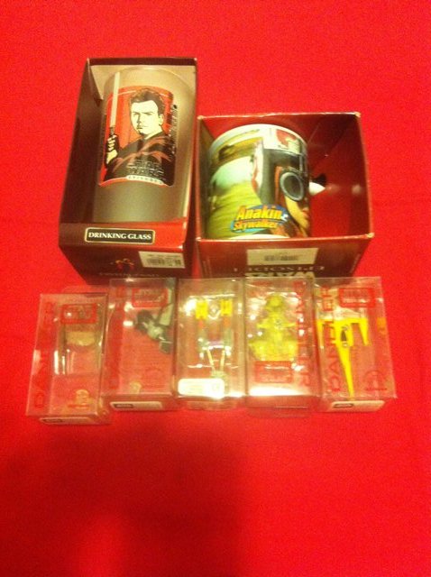 Preview of the first image of Star Wars Episode One Collection. Danglers, Mug. Glass.