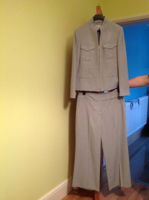 Preview of the first image of Woman's work suit size 14.
