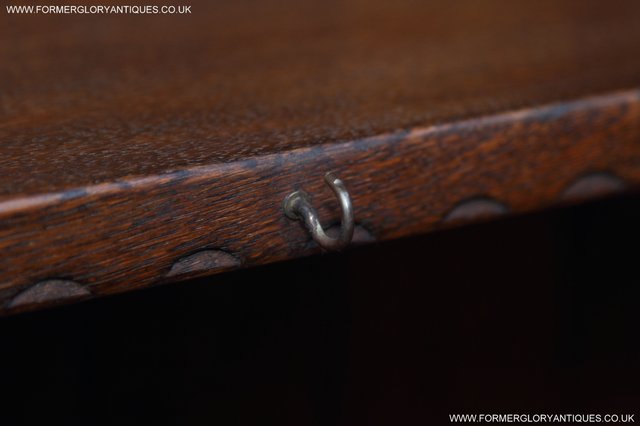Image 15 of NIGEL GRIFFITHS WELSH SOLID OAK DRESSER BASE SIDEBOARD TABLE