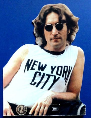 Preview of the first image of John Lennon Rare & Orig Promo Shop Display.