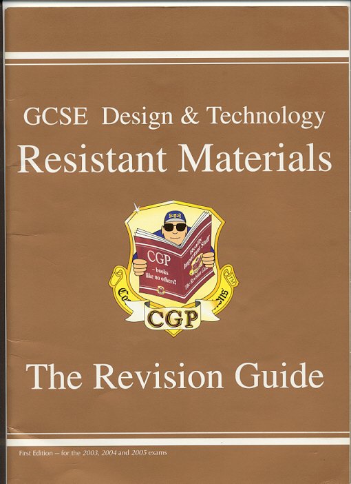 Preview of the first image of GCSE Design & Technology RESISTANT MATERIALS PB 2003-5 **GC.