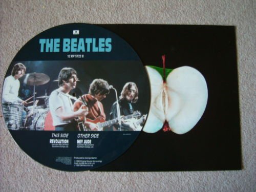 Preview of the first image of Beatles Hey Jude Picture Disc 12''.