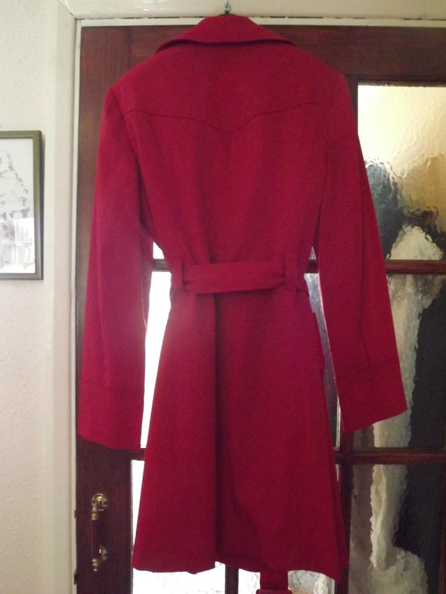 Image 2 of Ladies Red Raincoat