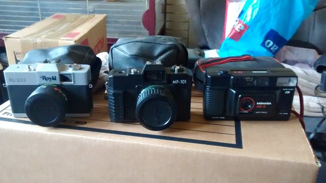 Preview of the first image of 3 BRAND NEW OLD STOCK 35MM CAMERAS..