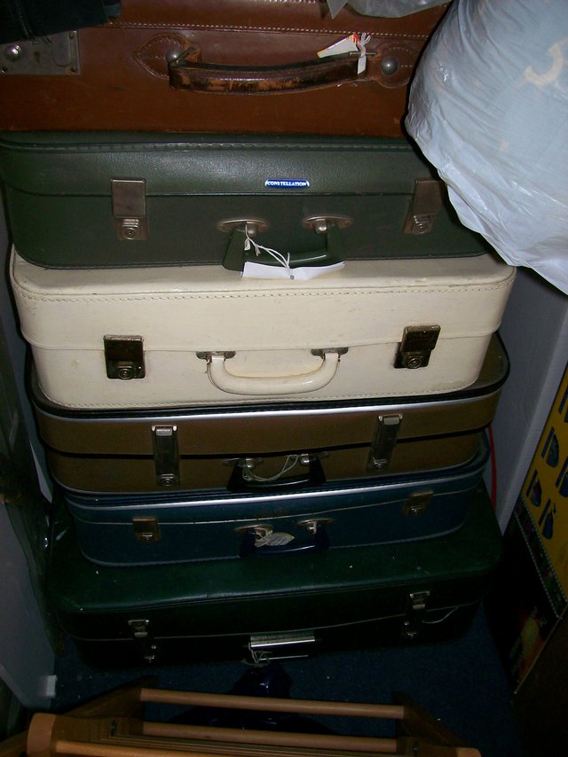 Preview of the first image of 26" LeatherType Suitcase Ref 1070AAA.