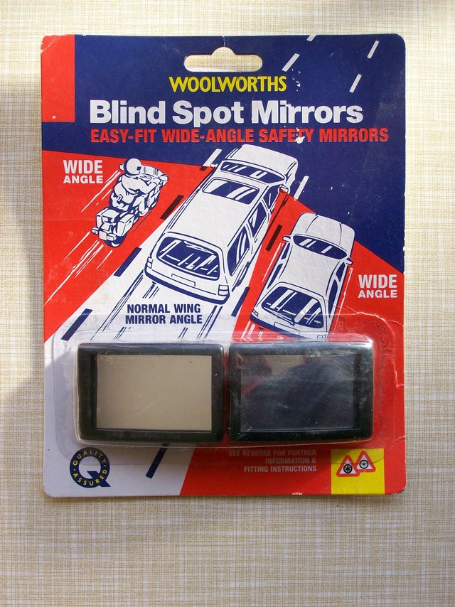 Preview of the first image of 2 Blindspot mirrors unused in original packaging.