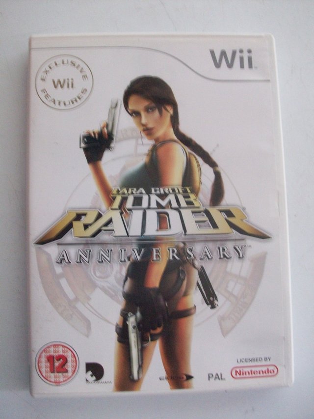 Preview of the first image of Wii TOMB RAIDER ANNIVERSARY GAME 12 EIDOS **GC**.