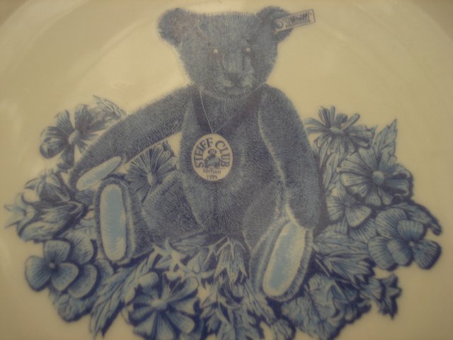 Image 3 of STEIFF COLLECTORS PLATE 1995 - PERFECT CONDITION