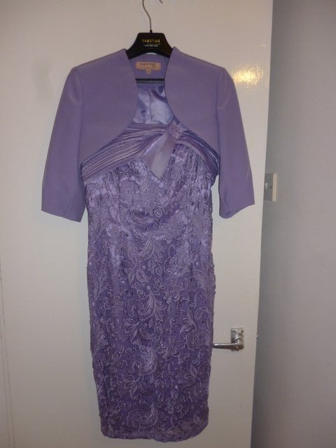 Preview of the first image of Mother of the Bride Dress & Bolero Jacket Used.