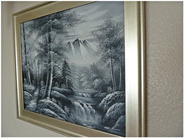 Image 2 of A LOVELY ORIGINAL M.AIVM OIL PAINTING IN GOOD CONDITION