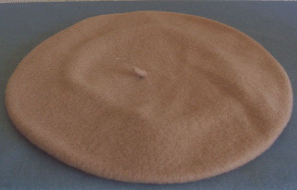Preview of the first image of MENS/WOMENS TRENDY BROWN WOOL BERET BY KANGOL.