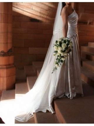 Image 2 of Stunning one shouldered Sincerity wedding dress