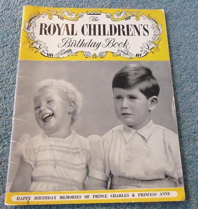 Preview of the first image of The Royal Children's Birthday Book (1953) by Pitkin.