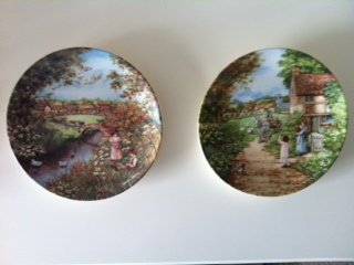 Preview of the first image of PLATES.  Two Bradex limited edition plates..