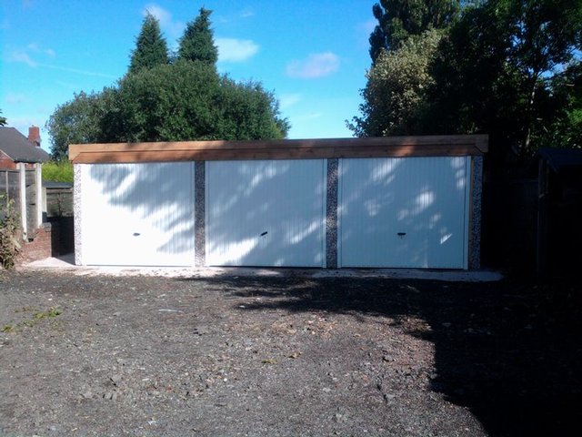 Preview of the first image of Domestic Garages concrete New Builds - West Midlands.