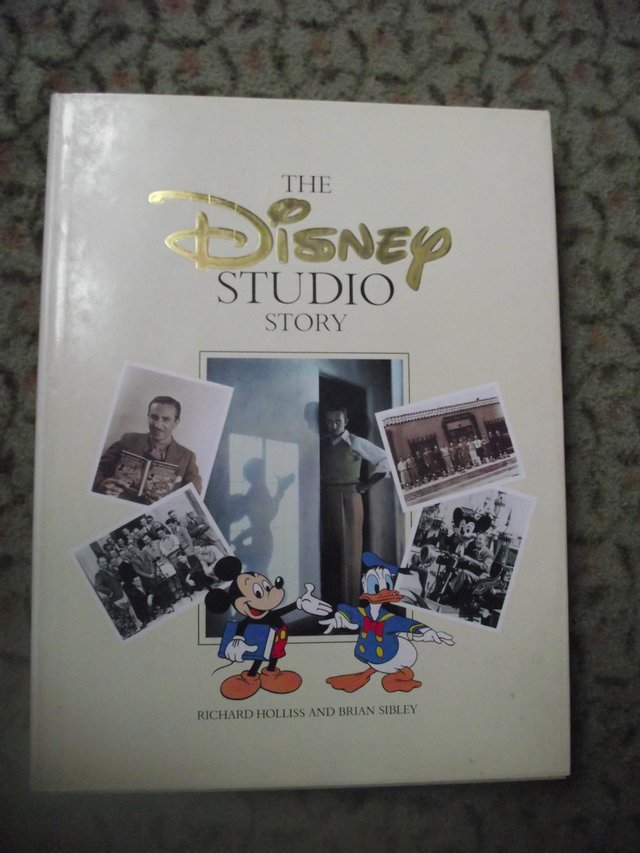 Preview of the first image of THE DISNEY STUDIO STORY HARDBACK.