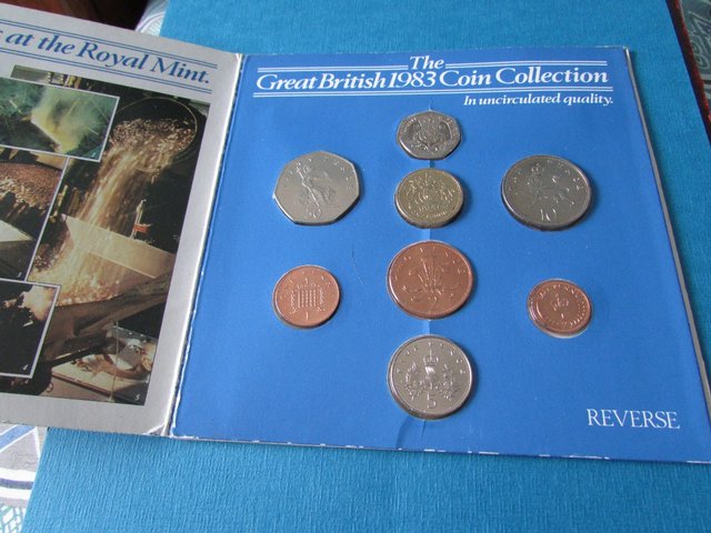 Preview of the first image of 1983 THE GREAT BRITISHCOIN COLLECTION..