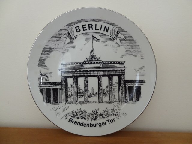 Preview of the first image of Brandenburg Gate, Berlin, Plate.