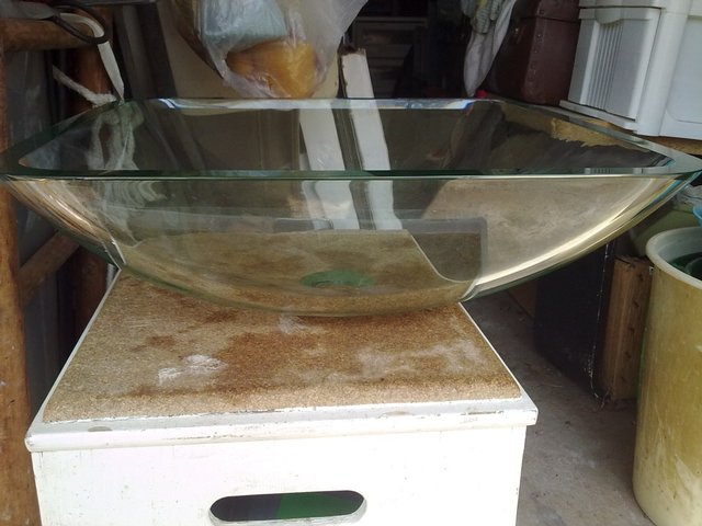Preview of the first image of Chic 15mm Glass wash basin.