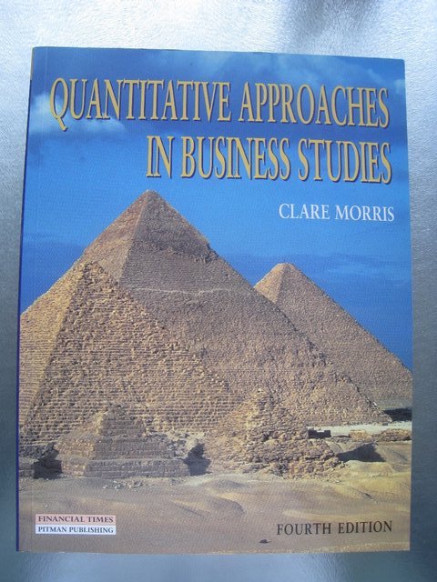 Preview of the first image of Quantitative Approaches in Business Studies.