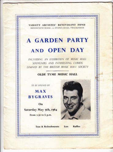 Preview of the first image of Garden Party & Open Day Programme Beatles 1964.