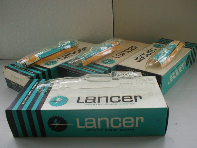 Preview of the first image of Lancer 1.24 USA Vintage 1960's Vacuform Slot Car Race Bodies.