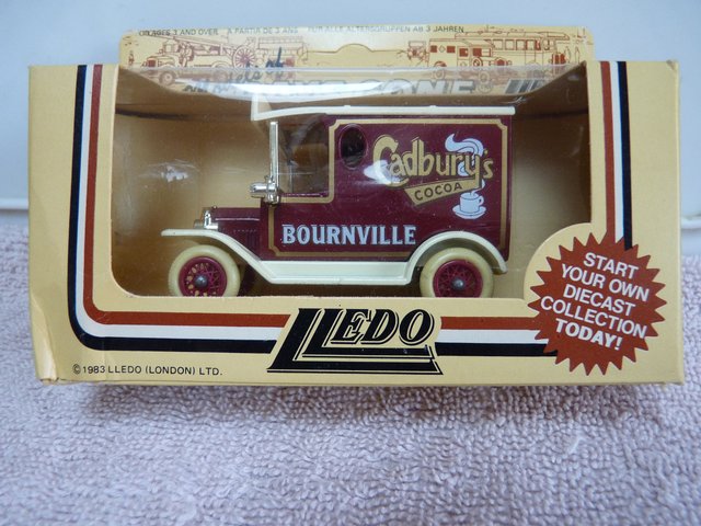 Preview of the first image of Lledo Model Cadburys van.