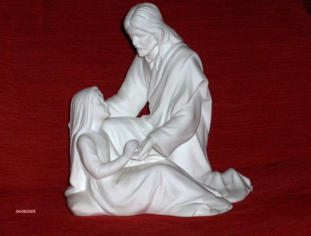 Preview of the first image of Jesus & Child Ornament.